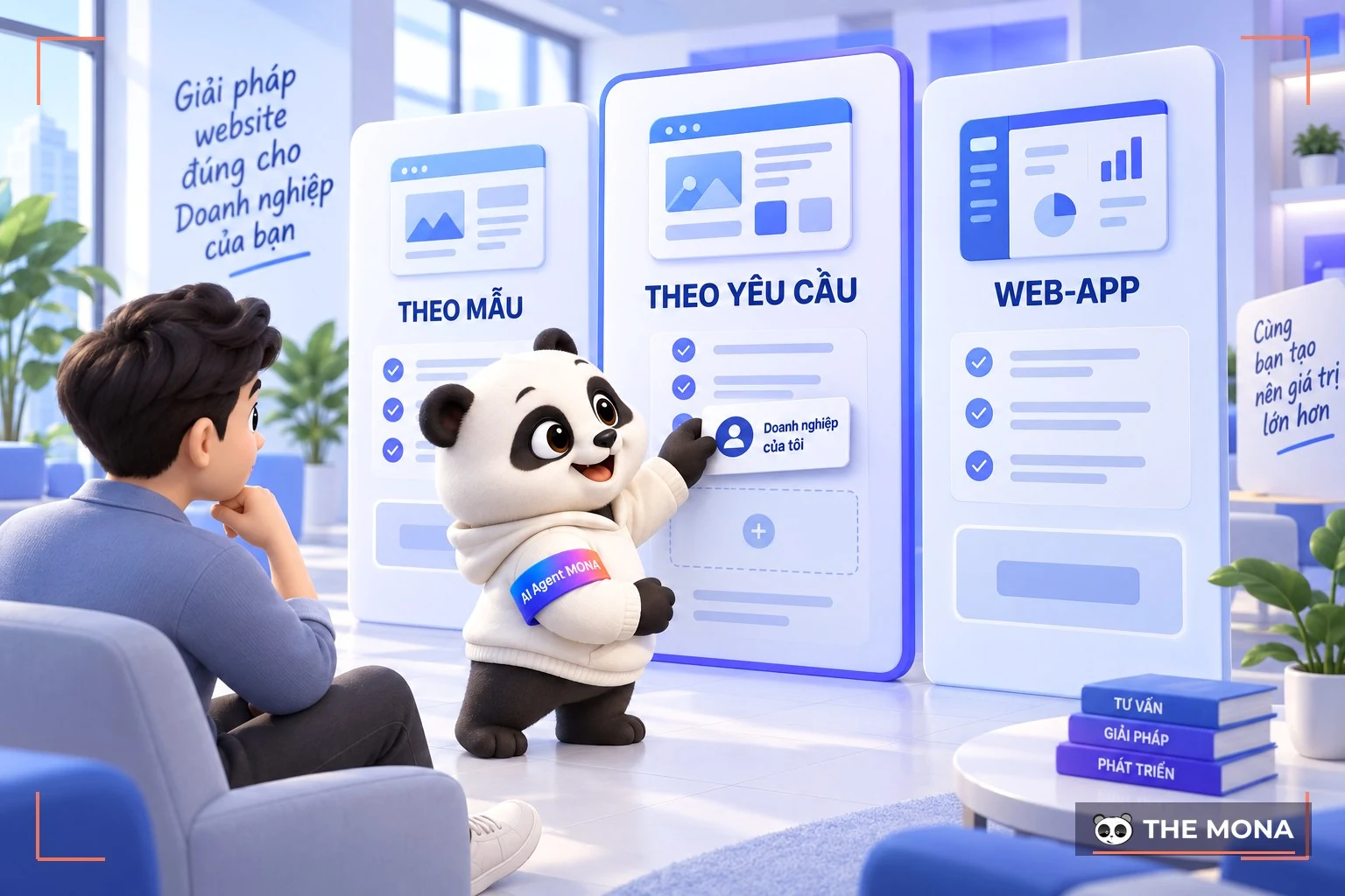 Hỗ trợ tận tình khi chọn thiết kế website đồng tháp tại Mona Media