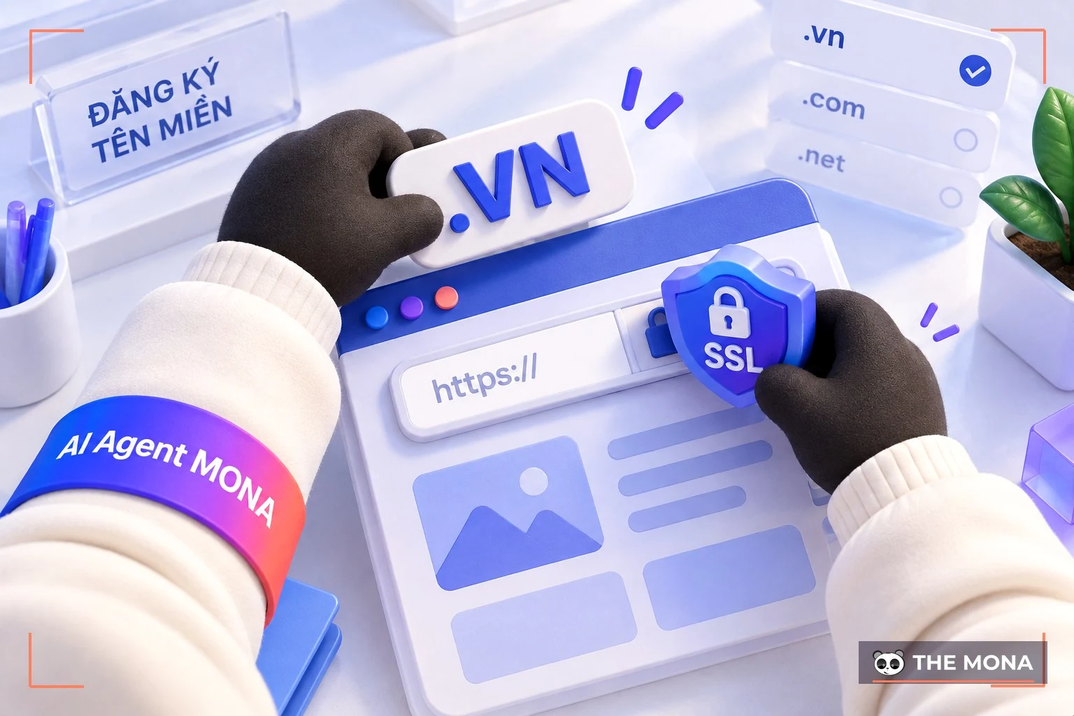 Hỗ trợ tư vấn tên miền, SSL