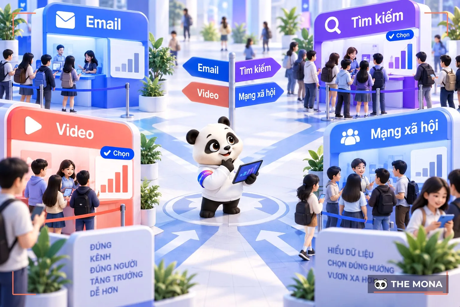 Thông thái trong việc chọn kênh Marketing online