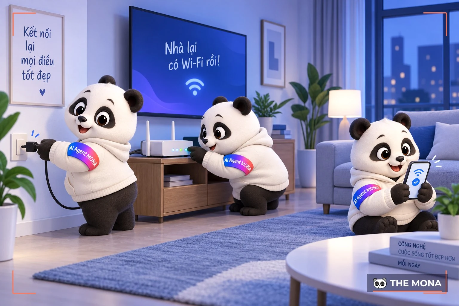 Khởi động lại các thiết bị kết nối internet để tạo đường truyền ổn định cho website hoạt động