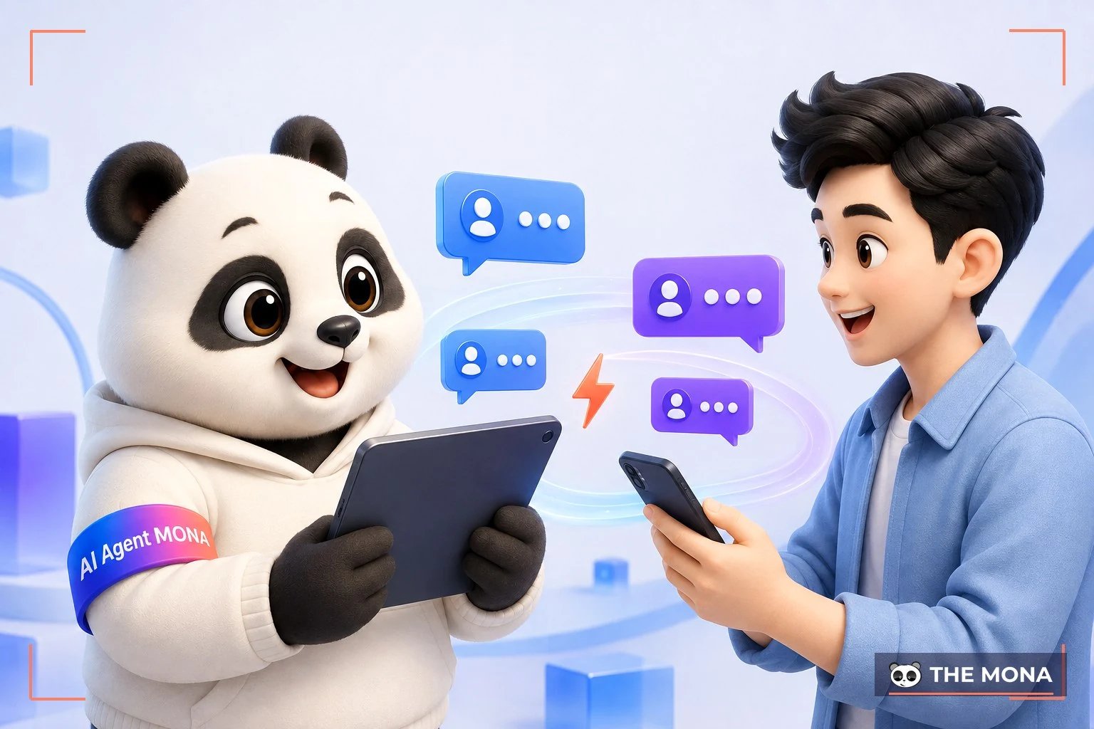 kết nối thời gian thực với khách hàng