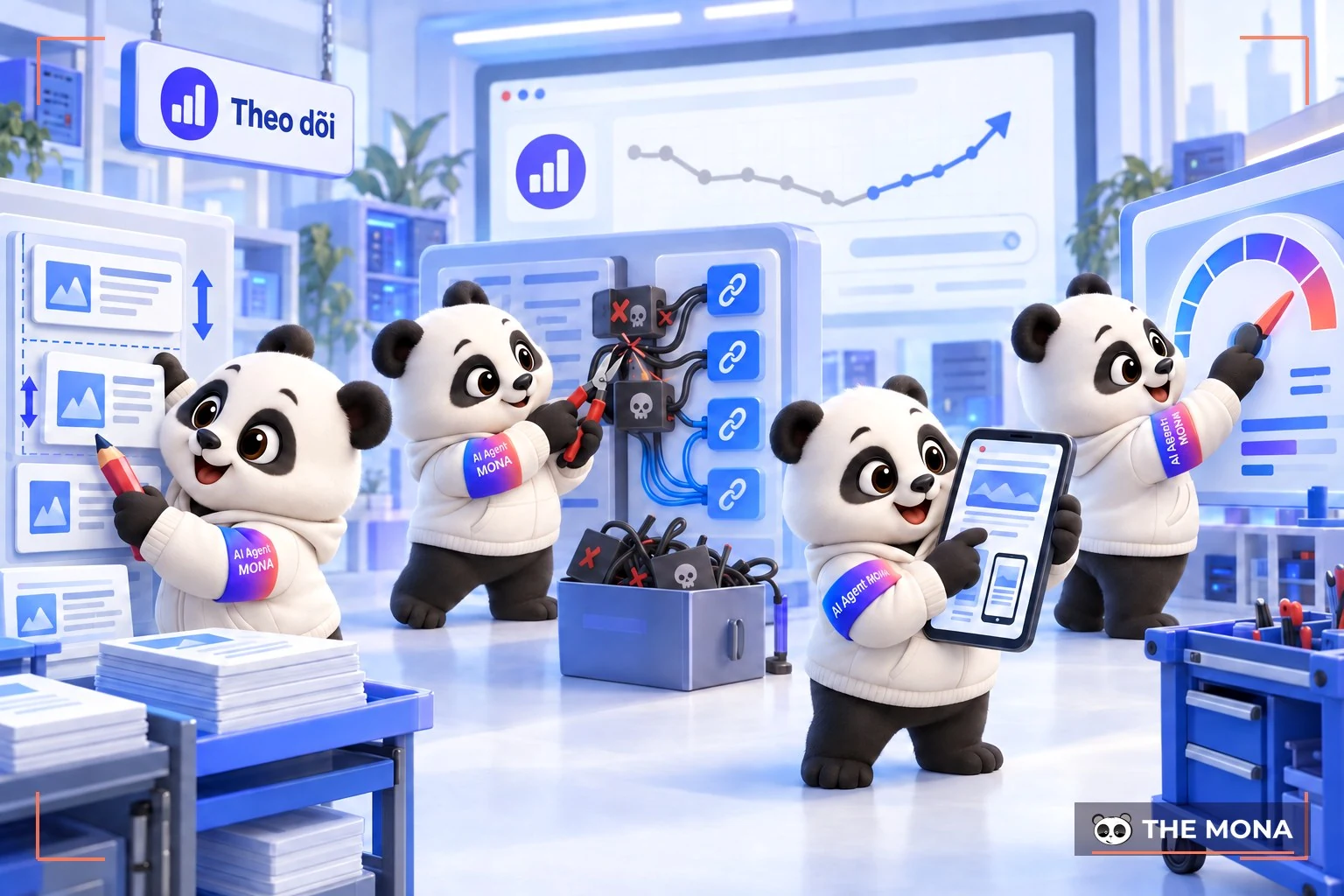 khắc phục website sau Google update