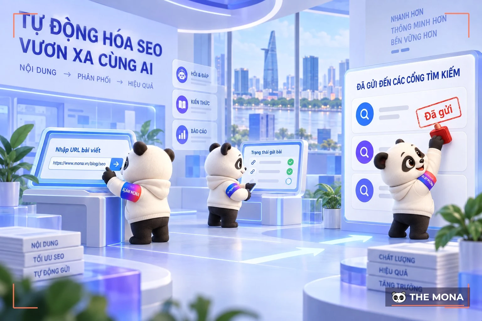 Đăng ký website lên các công cụ tìm kiếm