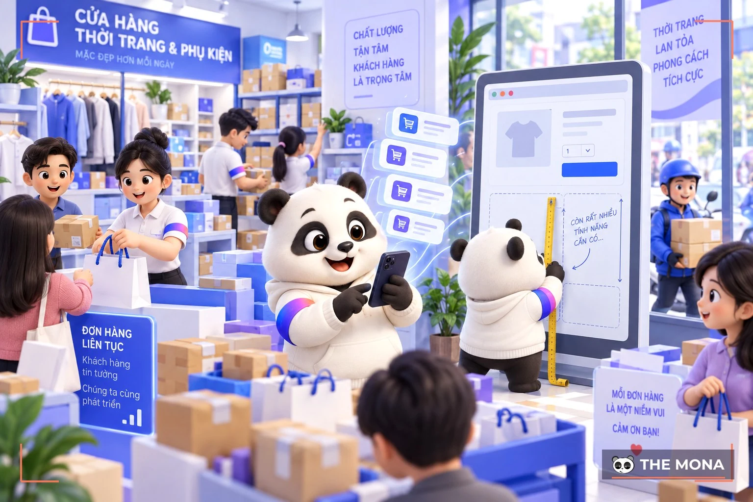 không đáp ứng nhu cầu kinh doanh