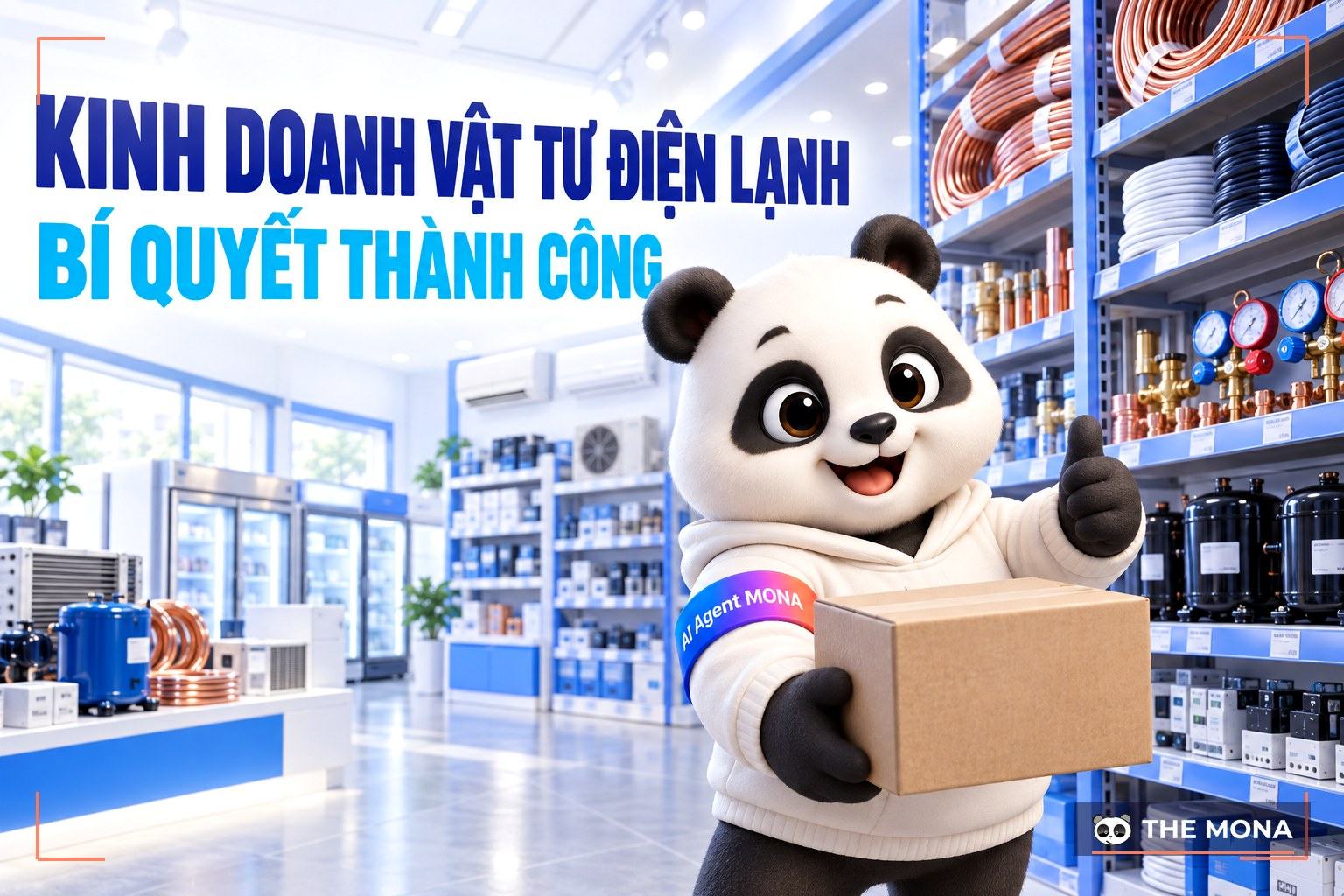 Bí quyết thành công trong kinh doanh cửa hàng vật tư điện lạnh