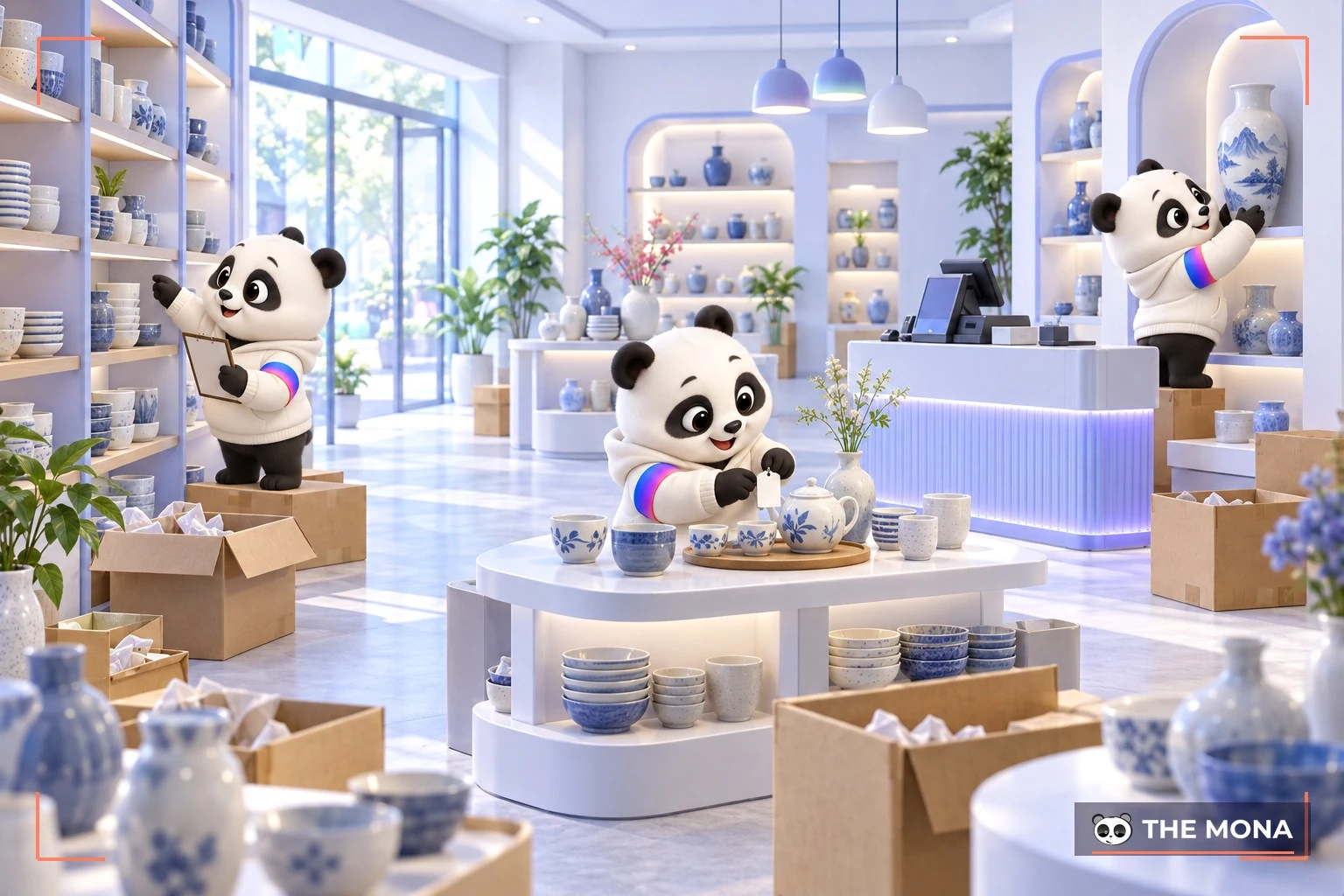 Các bước mở cửа hàng kinh doanh đồ gốm sứ