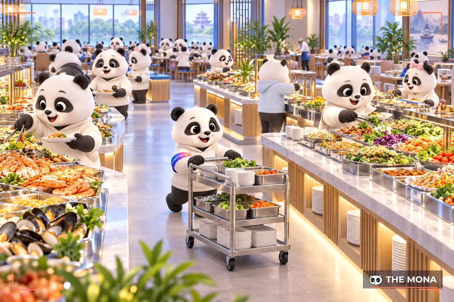 Mô hình kinh doanh buffet