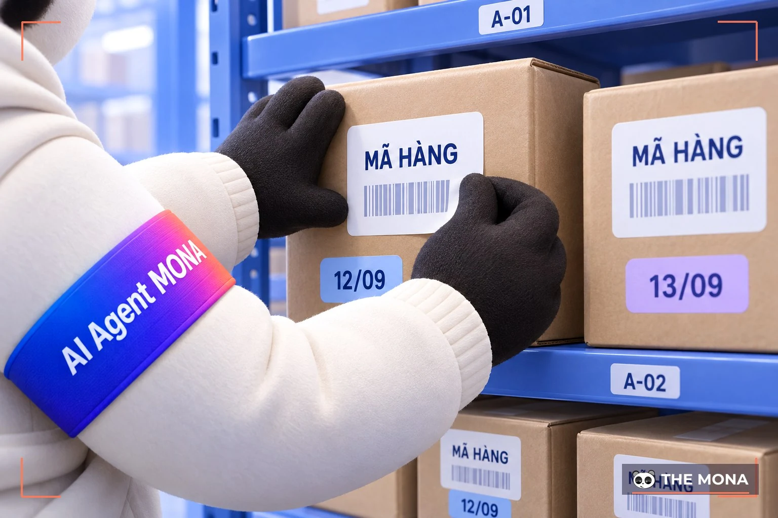 Đánh dấu hàng hoá là một trong những kỹ năng quản lý kho hàng bắt buộc