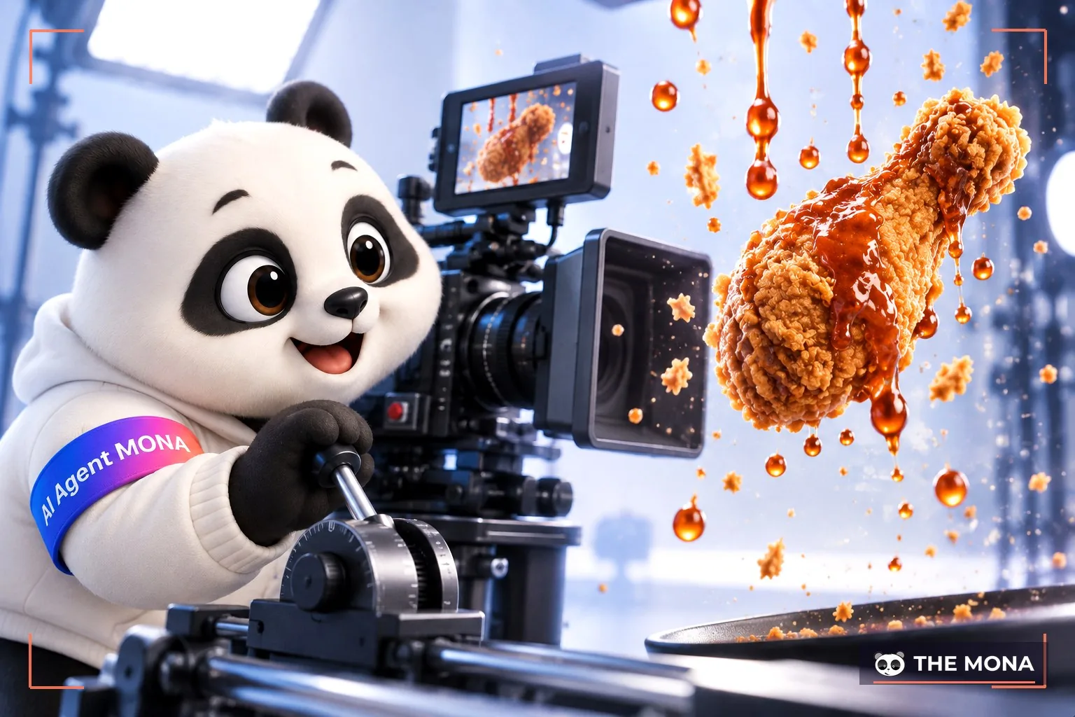 Kỹ thuật quay phim quảng cáo đồ ăn dạng slowmotion được sử dụng rất phổ biến