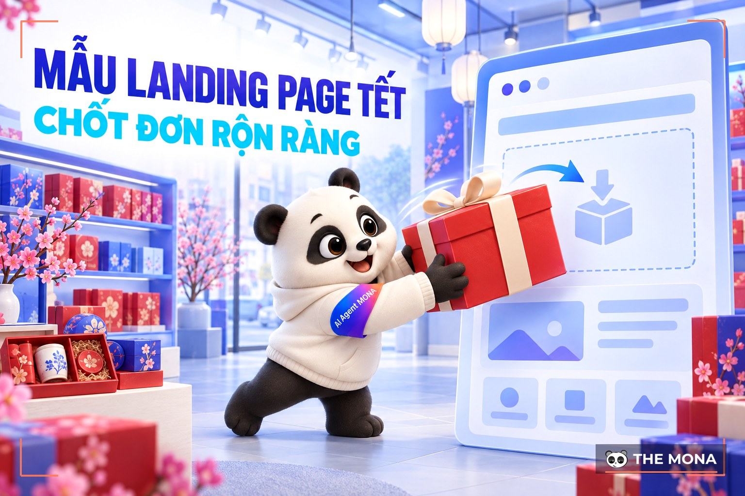 5+ Mẫu Landing Page Tết, thiết kế LadiPage bán hàng Tết đẹp 2026