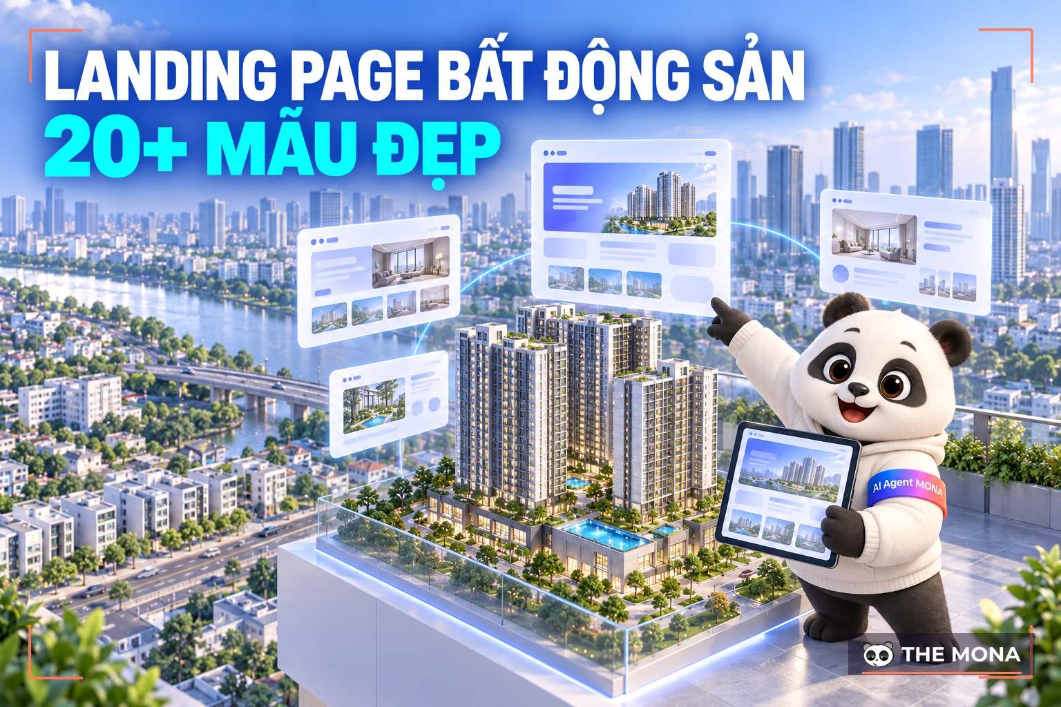 20+ Mẫu Landing Page bất động sản đẹp, thu hút khách hàng
