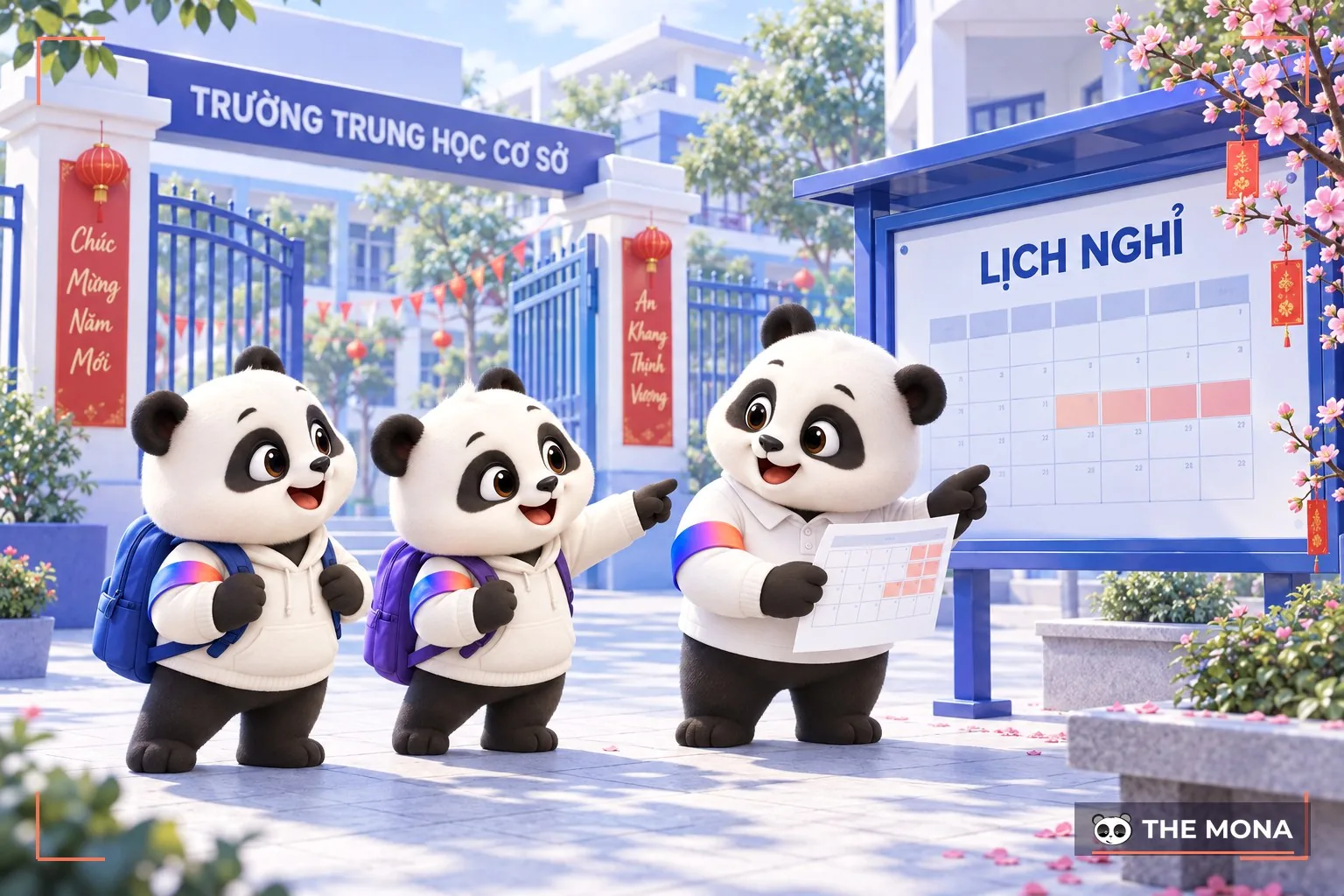 Lịch nghỉ tết của học sinh trên cả nước