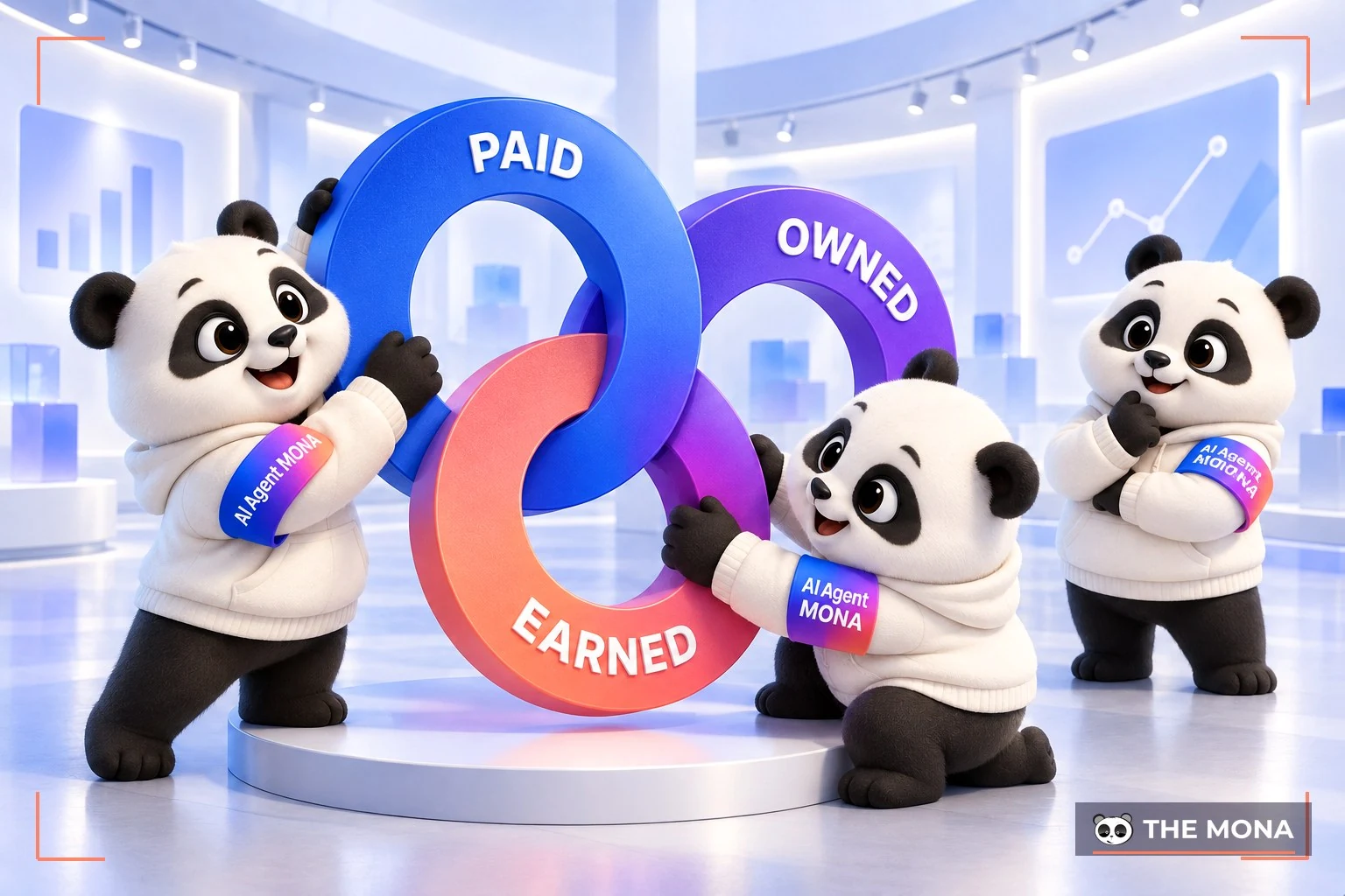 liên hệ giữa paid, earned, owned media