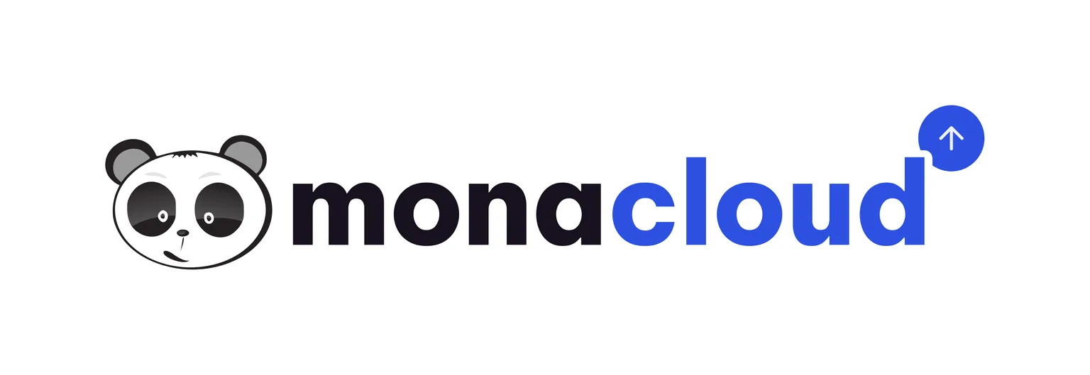 Logo chính thức của MONA Cloud, sản phẩm thuộc The MONA Group