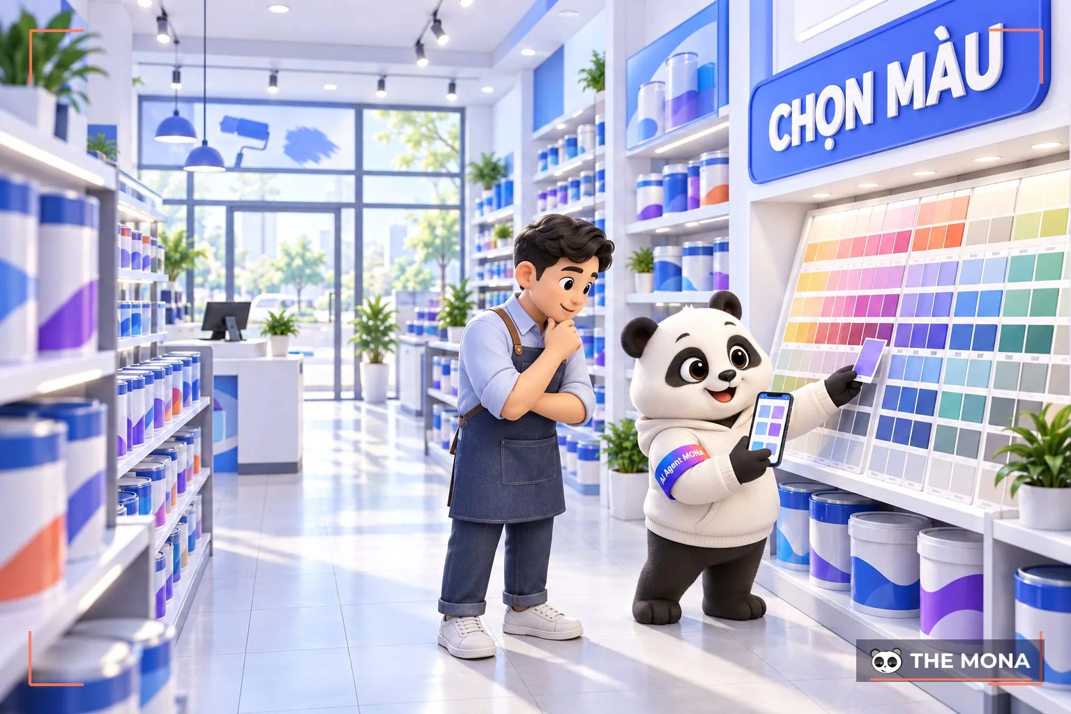 Thiết kế web bán sơn đem lại lợi ích hiệu quả cho doanh nghiệp