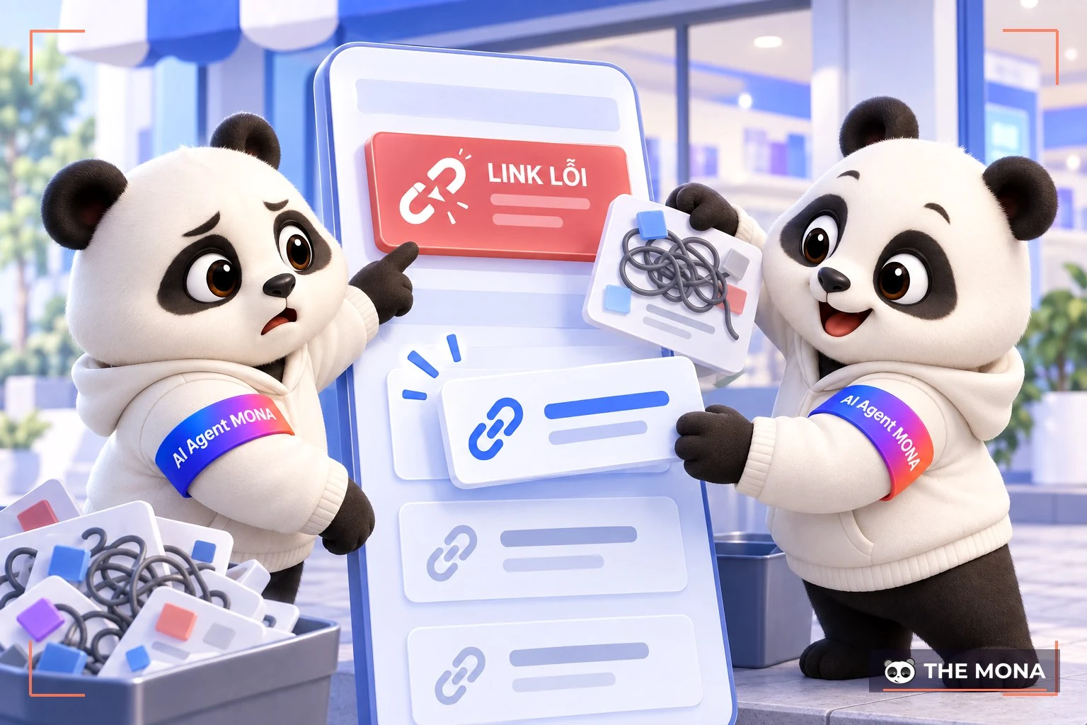 lỗi thường gặp khi dùng link bio