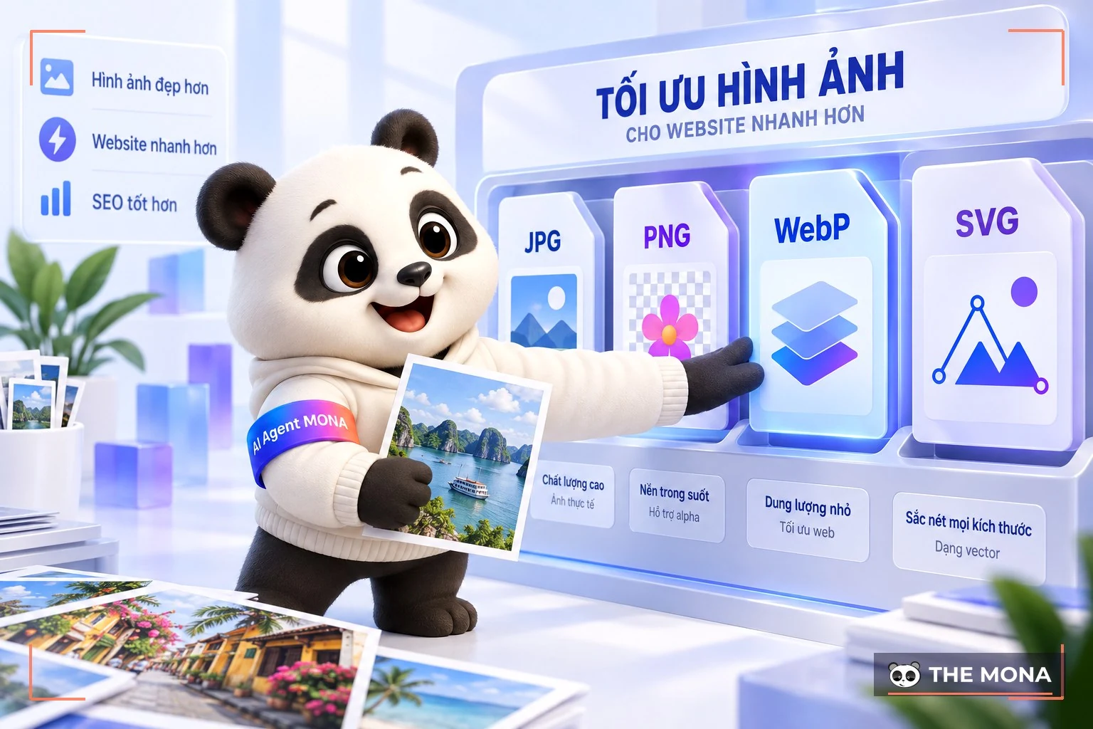 Dùng định dạng ảnh phù hợp khi SEO ảnh