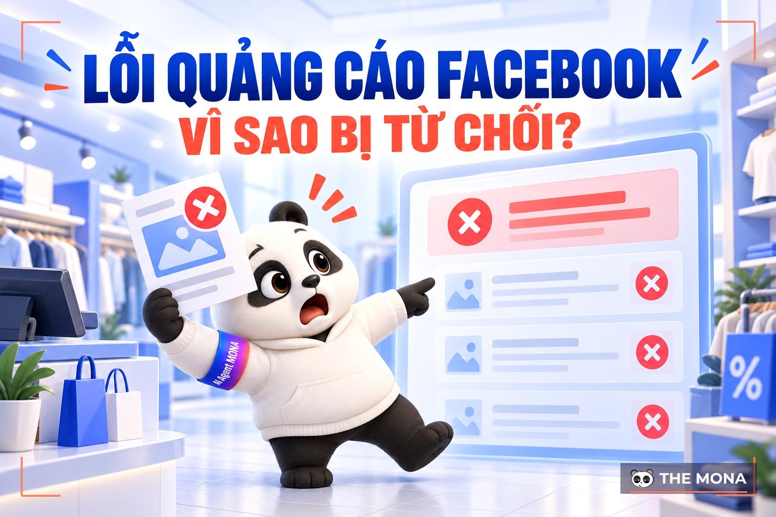 Lý do lỗi quảng cáo Facebook không được phê duyệt? Cách khắc phục
