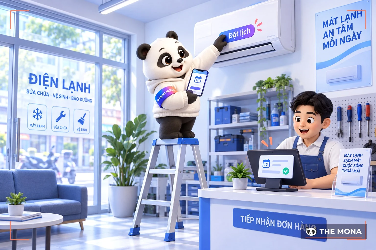 Lý do các doanh nghiệp cung cấp dịch vụ sửa chữa - vệ sinh máy lạnh nên sở hữu một website