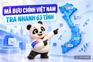 Danh sách mã bưu chính 63 tỉnh thành ở Việt Nam (Zip code, Postal code)