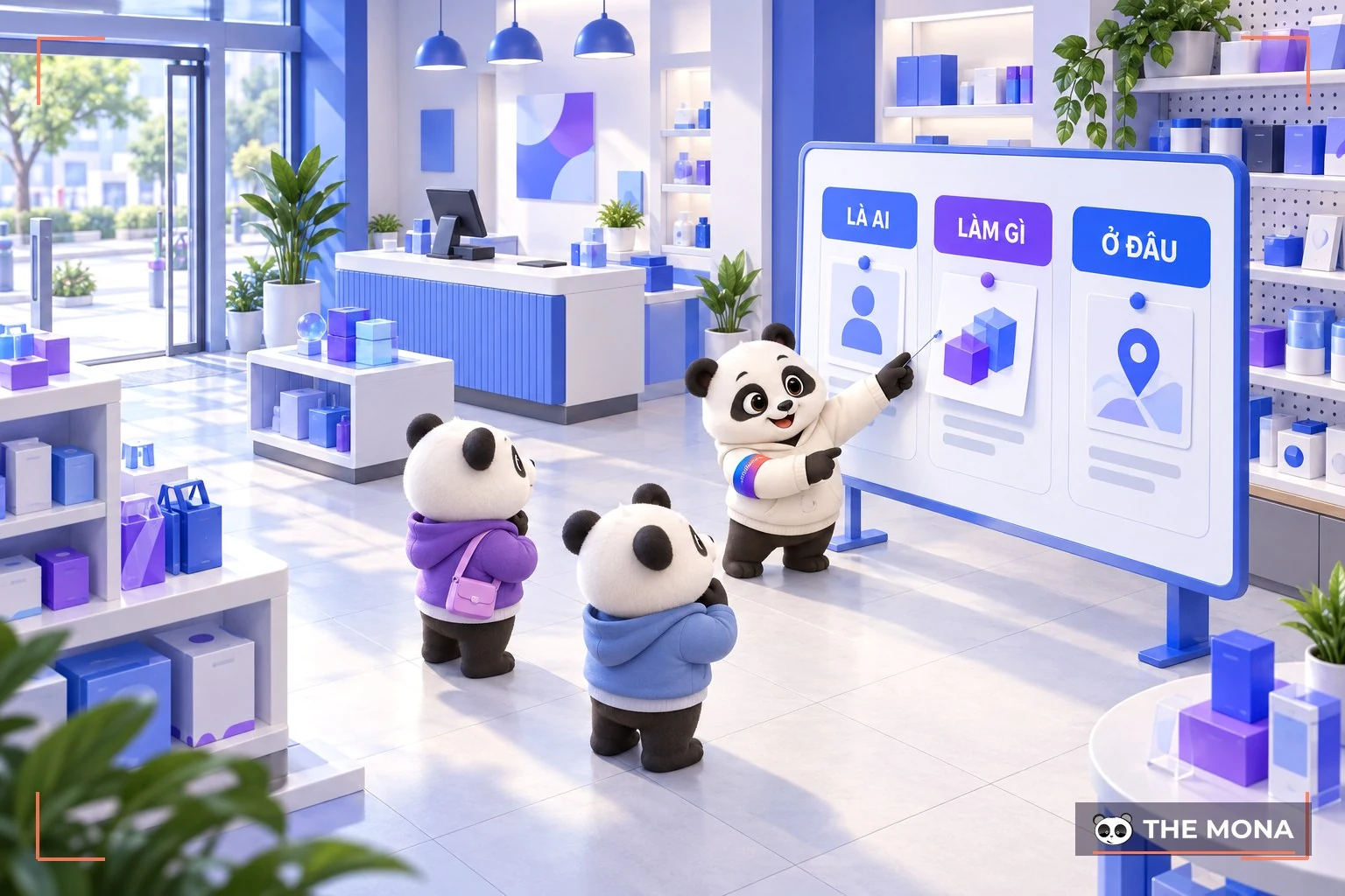 Mô tả rõ ràng về thông tin trong website giới thiệu