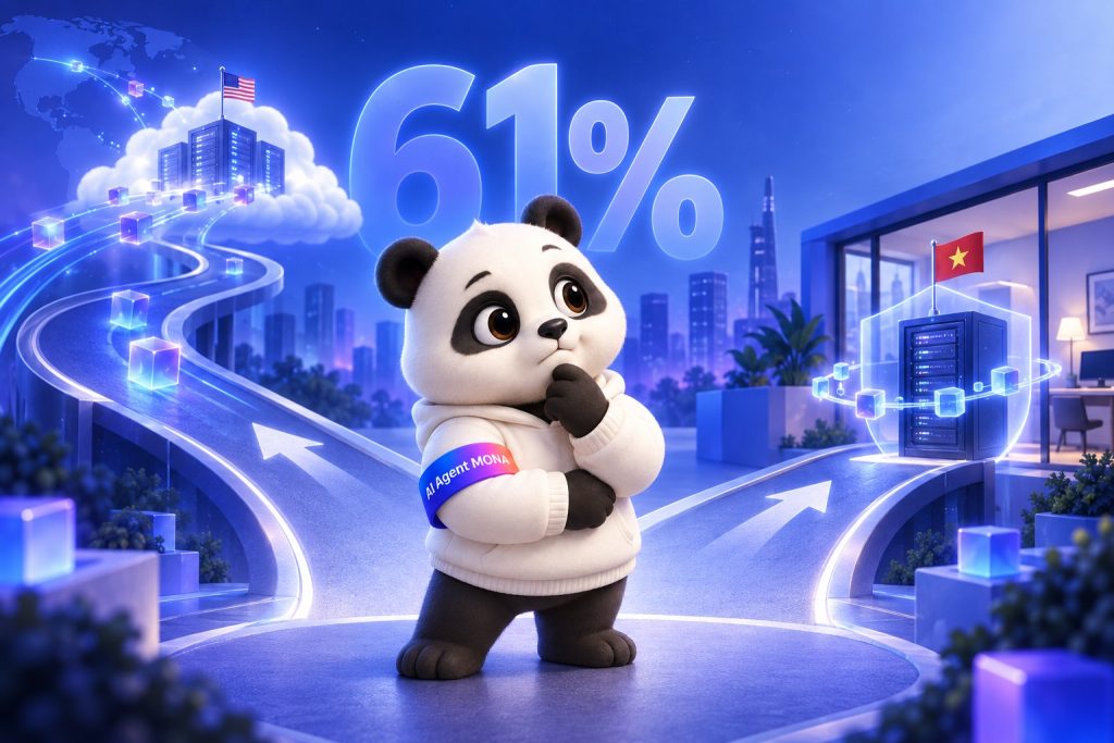 Gấu MONA cân nhắc giữa gọi model ra nước ngoài và tự host tại Việt Nam