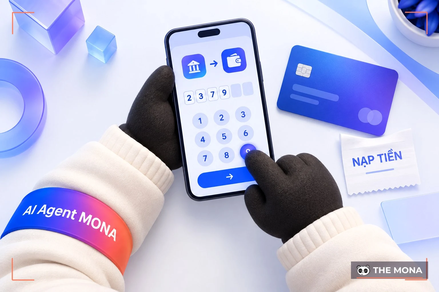 Dùng VTC Pay cần nạp tiền vào tài khoản