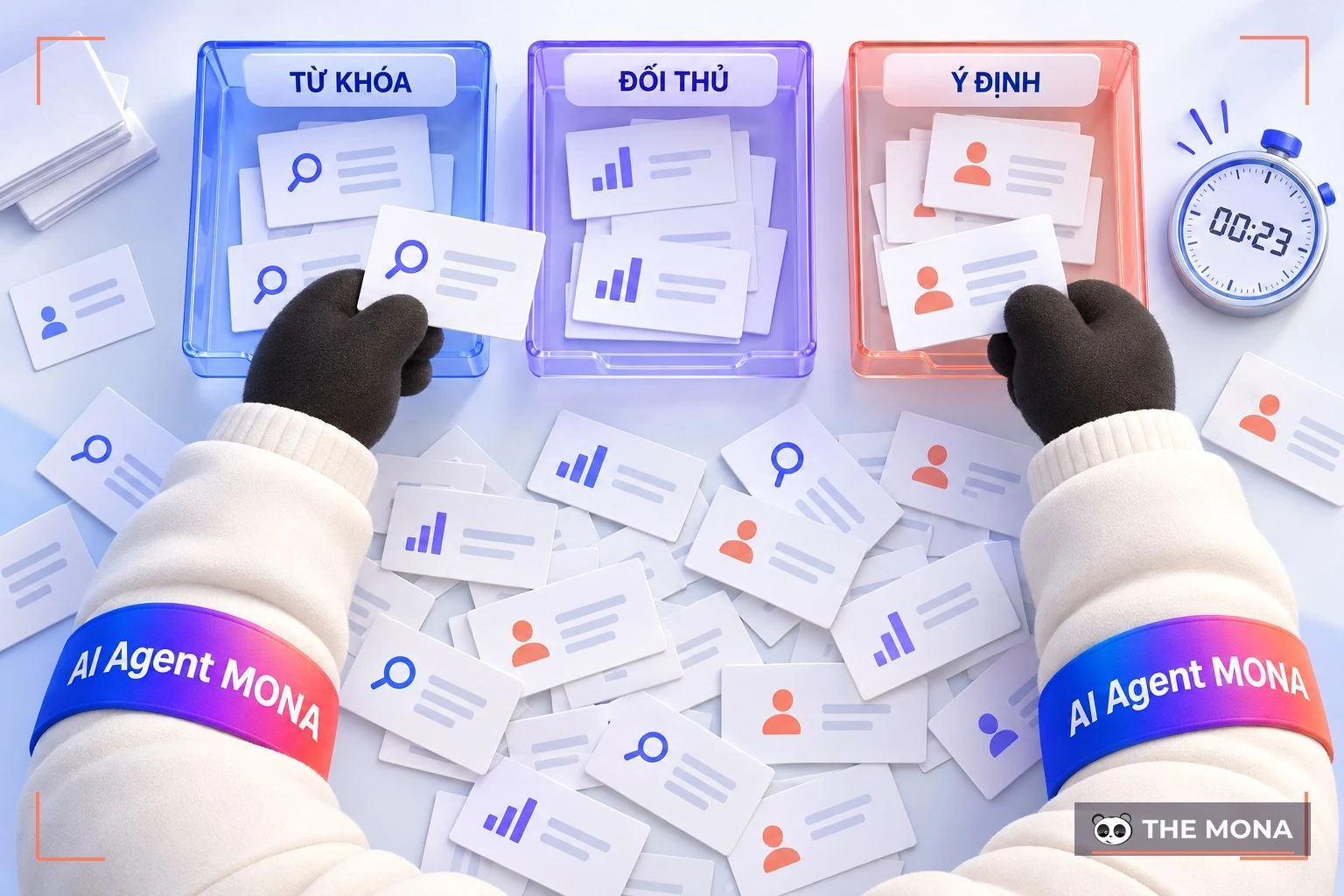 nghiên cứu SEO bằng AI hiệu quả