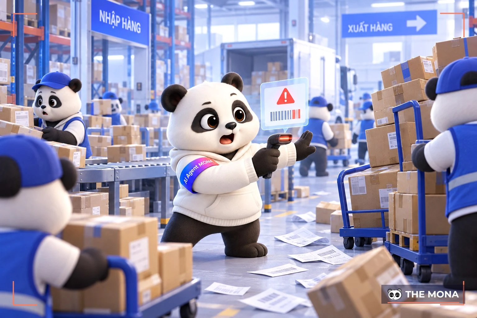 Quản lý kho hàng thủ công gặp nhiều khó khăn