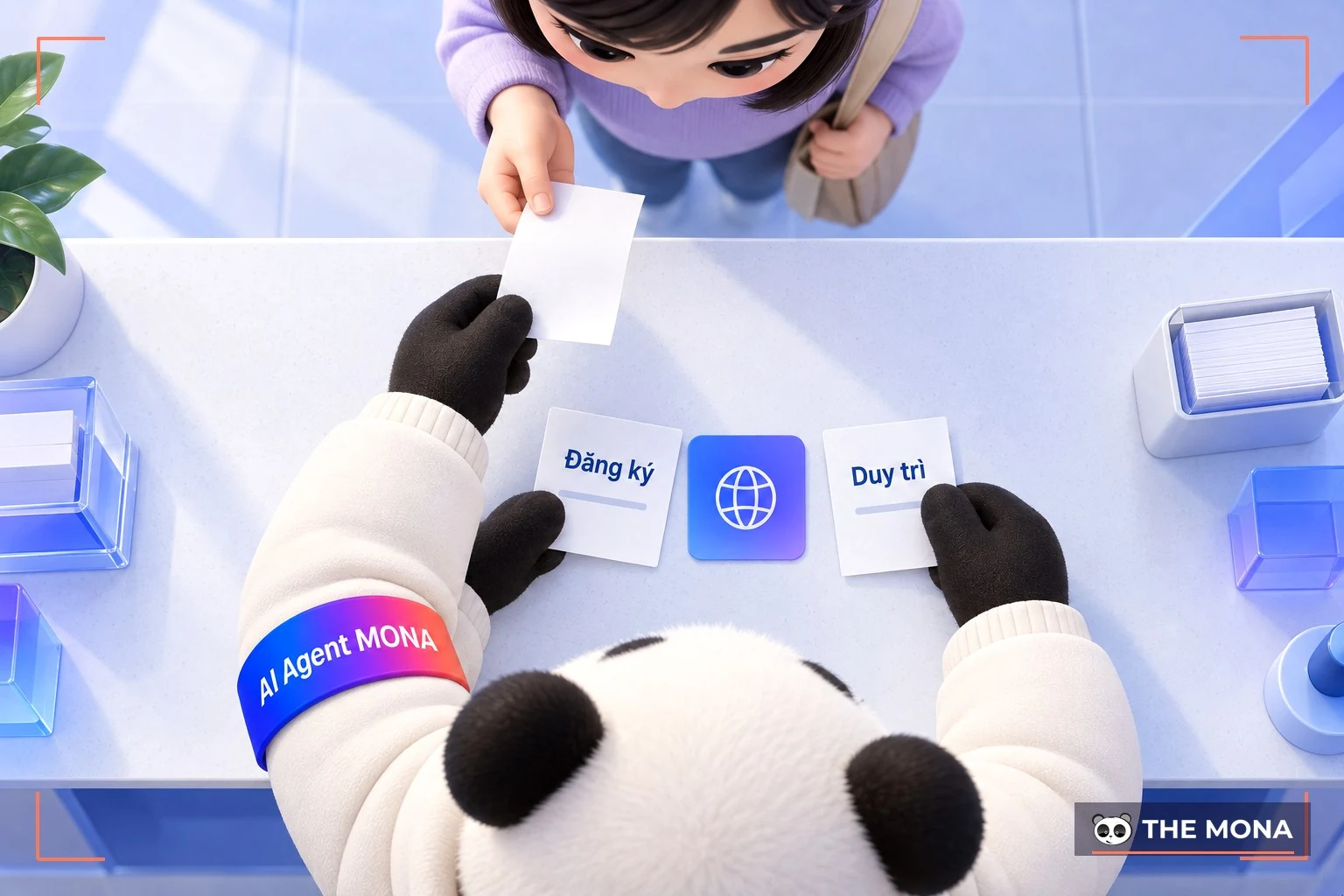 Nộp phí đăng ký tên miền