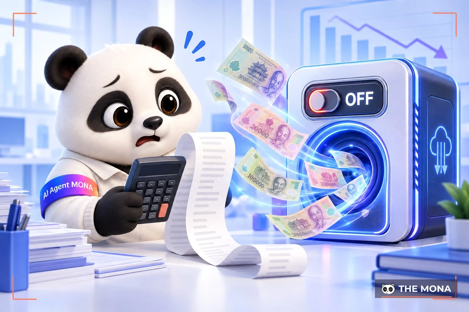 Ổ cứng VPS hút tiền khi đang tắt