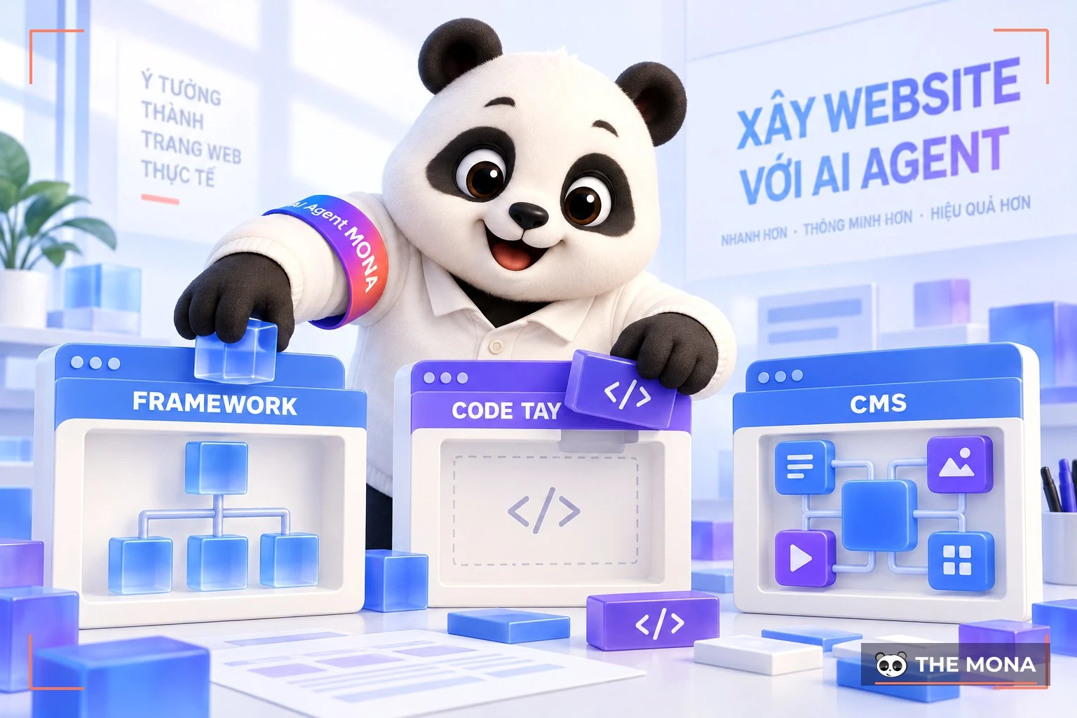 Điểm khác nhau của Code tay, CMS và Framework