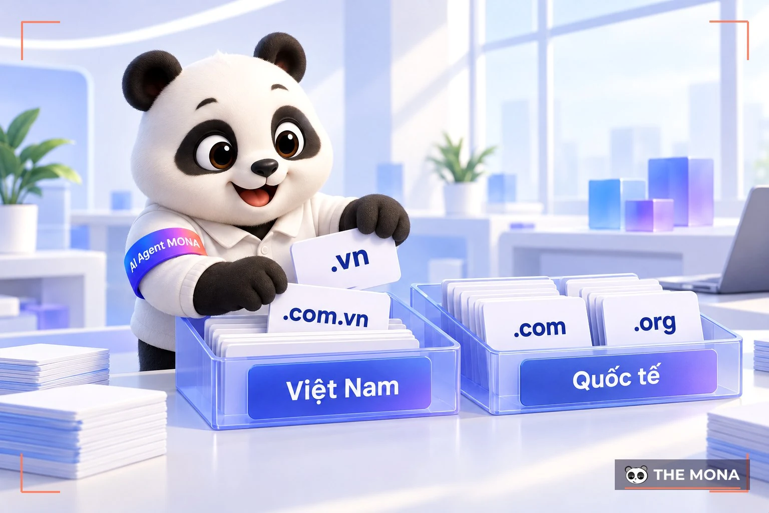 Phân loại đuôi tên miền Việt Nam và tên miền Quốc tế