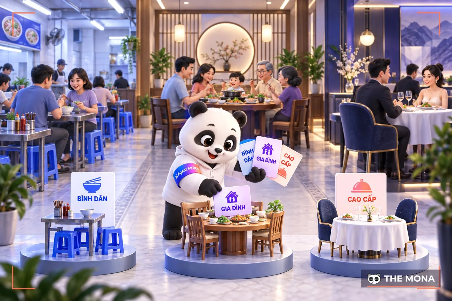 Thực hiện phân loại nhà hàng
