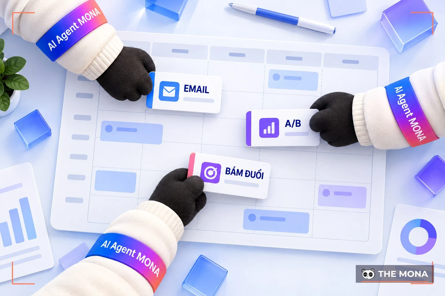phối hợp các chiến dịch marketing