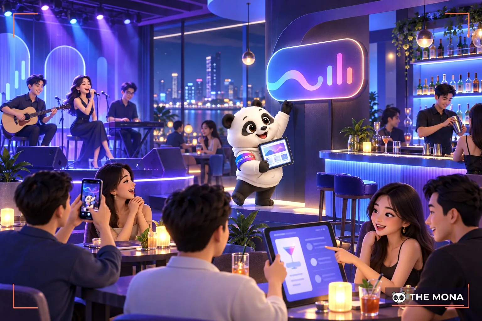 Quảng bá thương hiệu với web quán bar