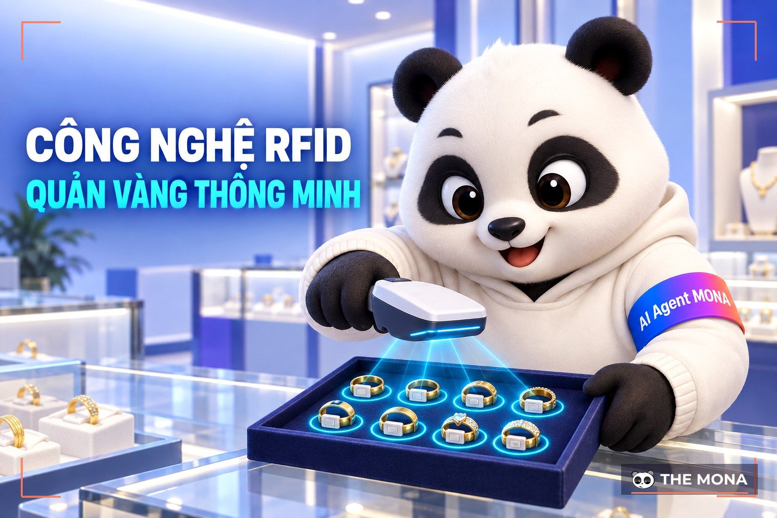 Công nghệ RFID là gì? Cách ứng dụng RFID trong quản lý tiệm vàng