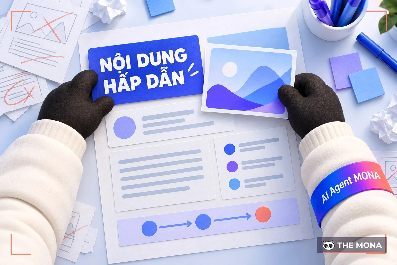 Sáng tạo nội dung hấp dẫn trong model AIDA