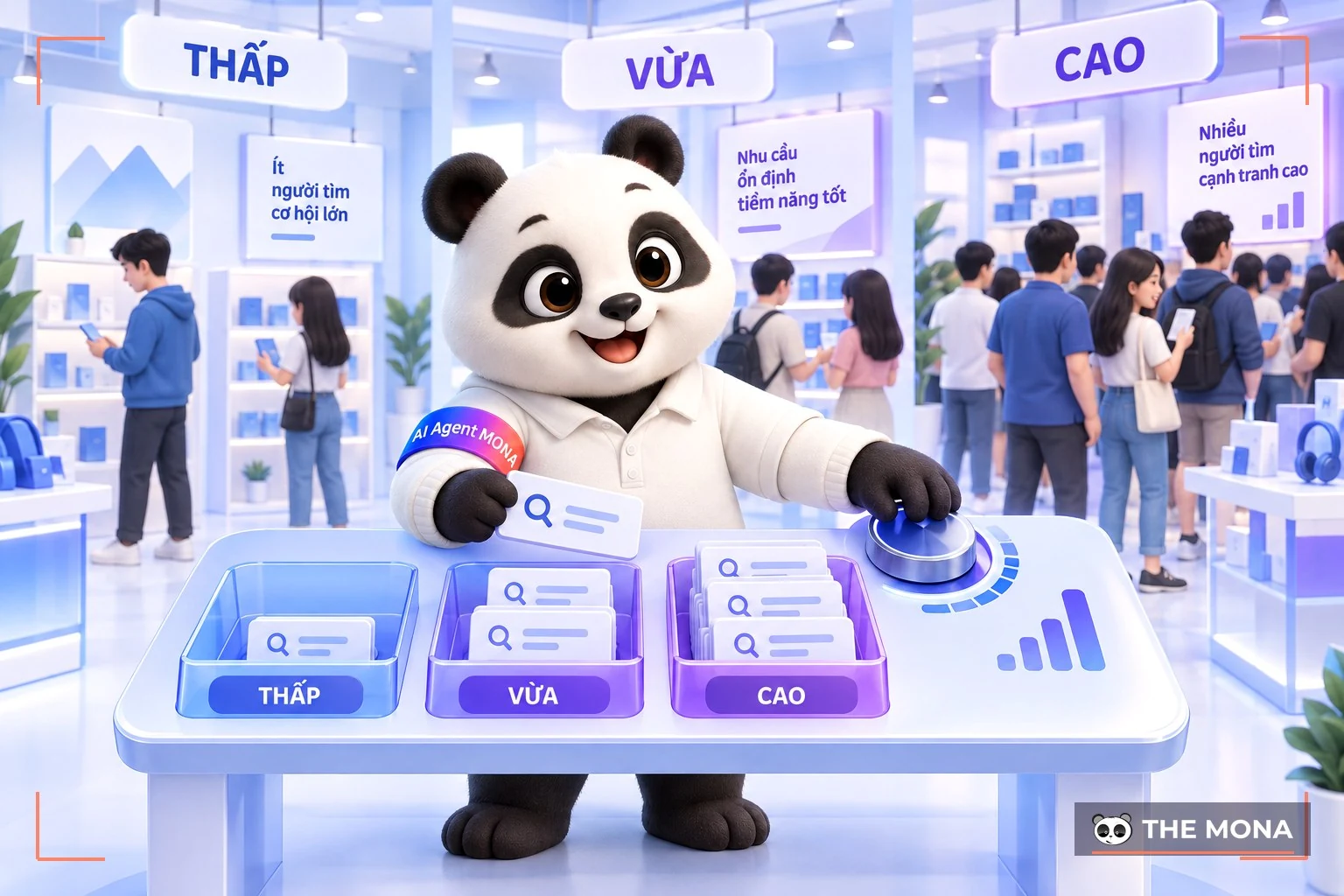Khối lượng tìm kiếm khi nghiên cứu từ khóa