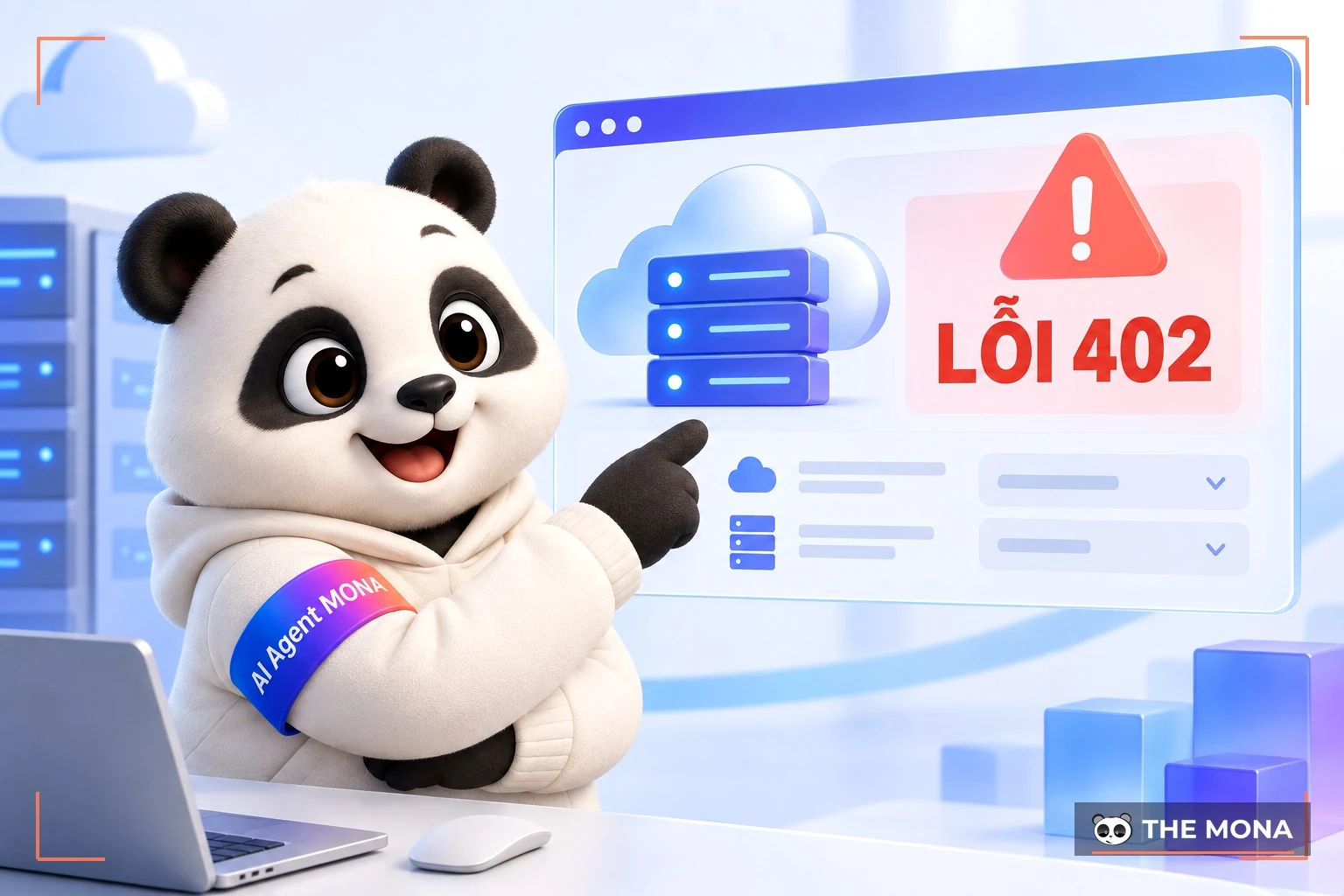 Cơ chế trần ví trên MONA Cloud ngăn chặn tự trừ tiền thẻ tín dụng.