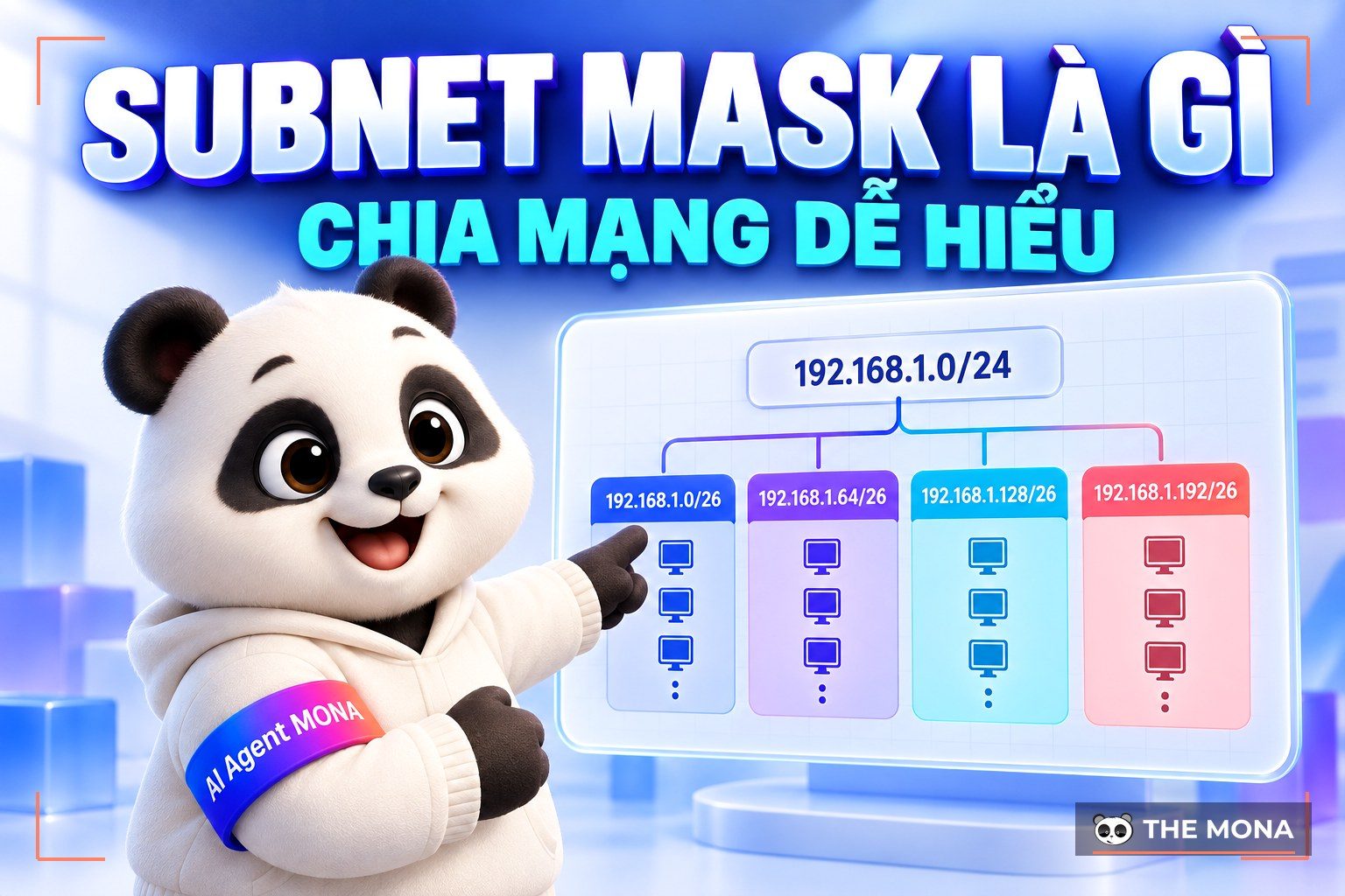 Subnet mask là gì? Cách thức tính địa chỉ IP và Subnet Mask