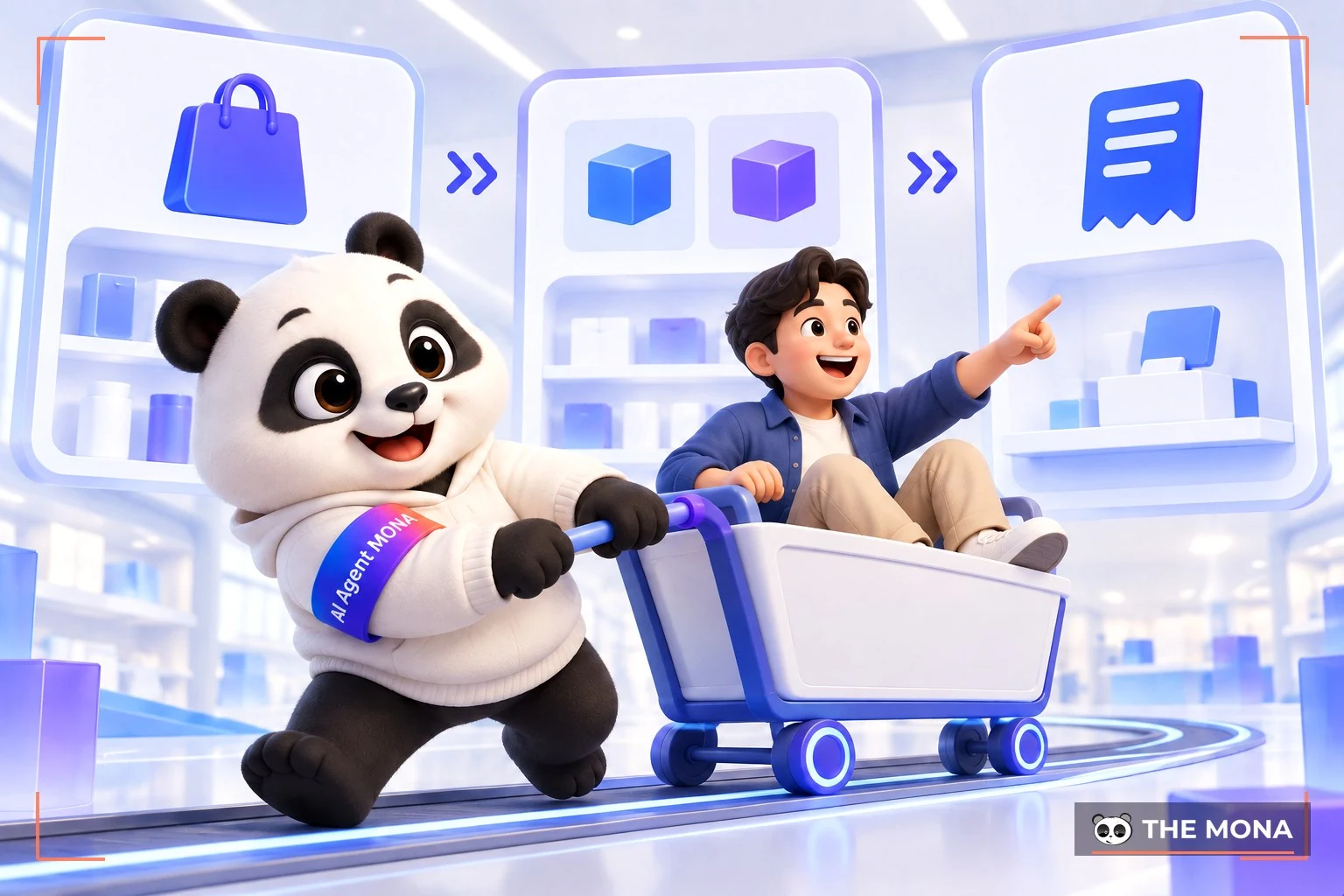 Tái hiện lại hành trình mua hàng