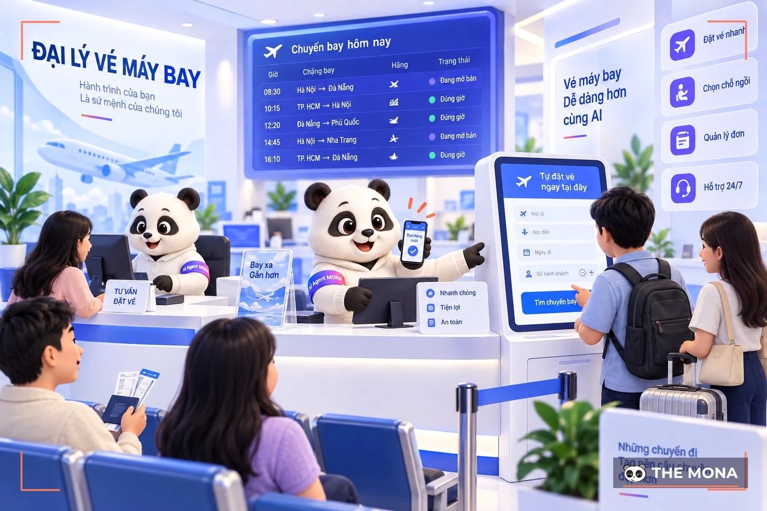 Tại sao nên thiết kế website bán vé máy bay
