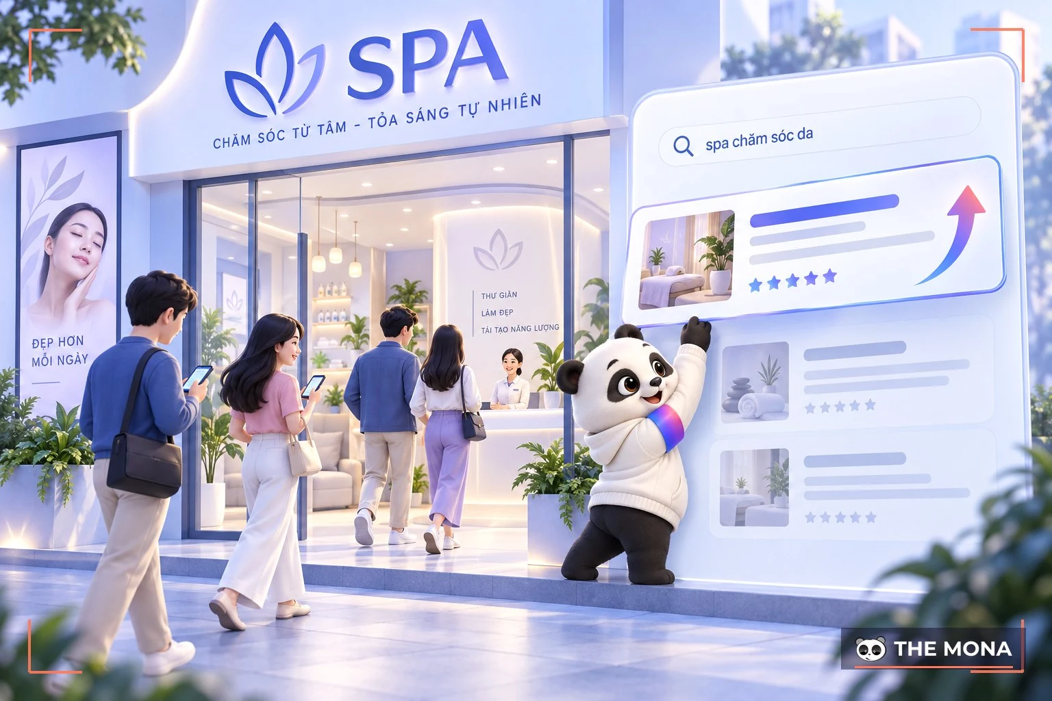 Tăng khả năng tiếp cận khách hàng với web spa