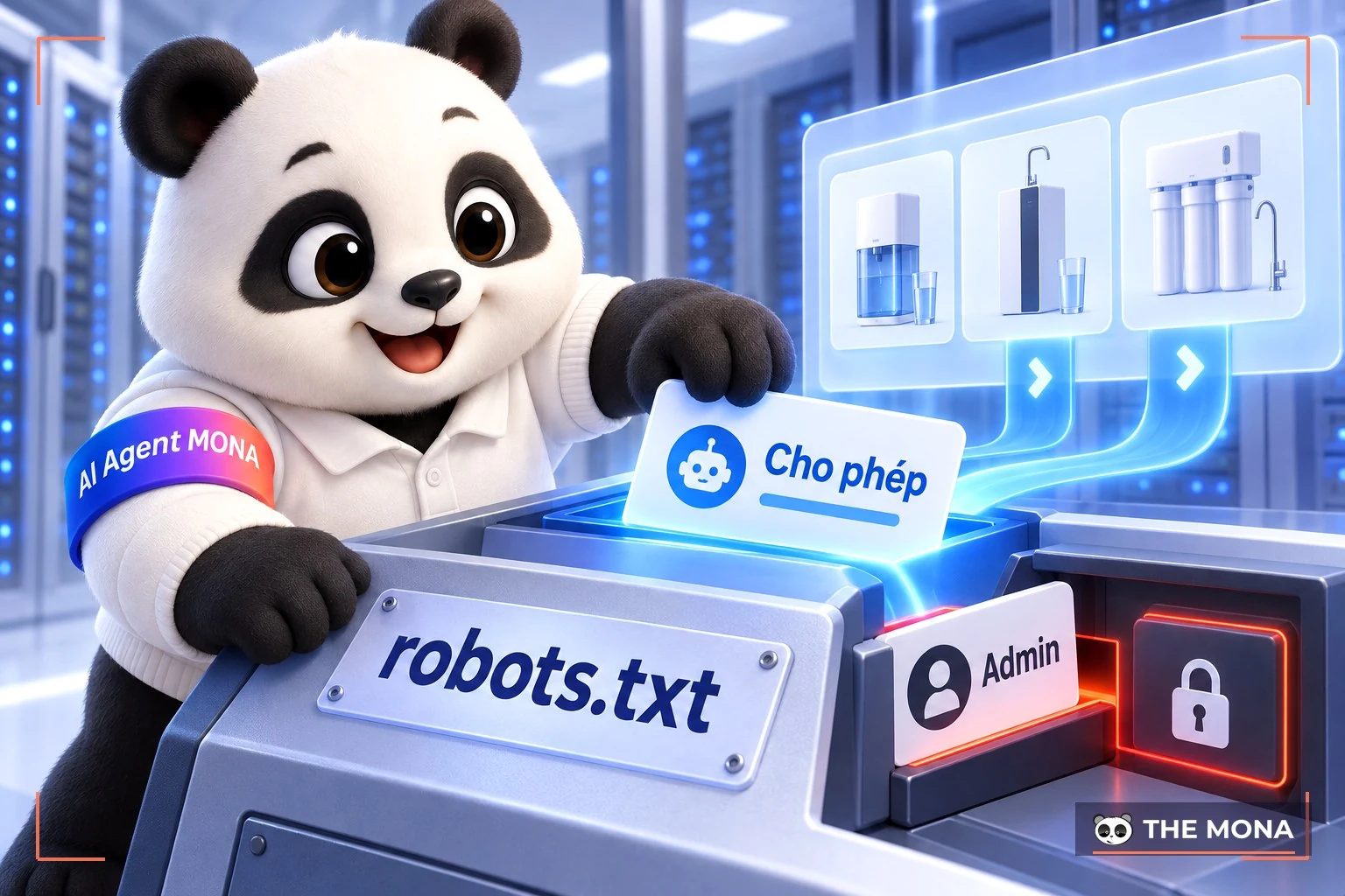 Tạo file robotstxt cho website bán máy lọc nước