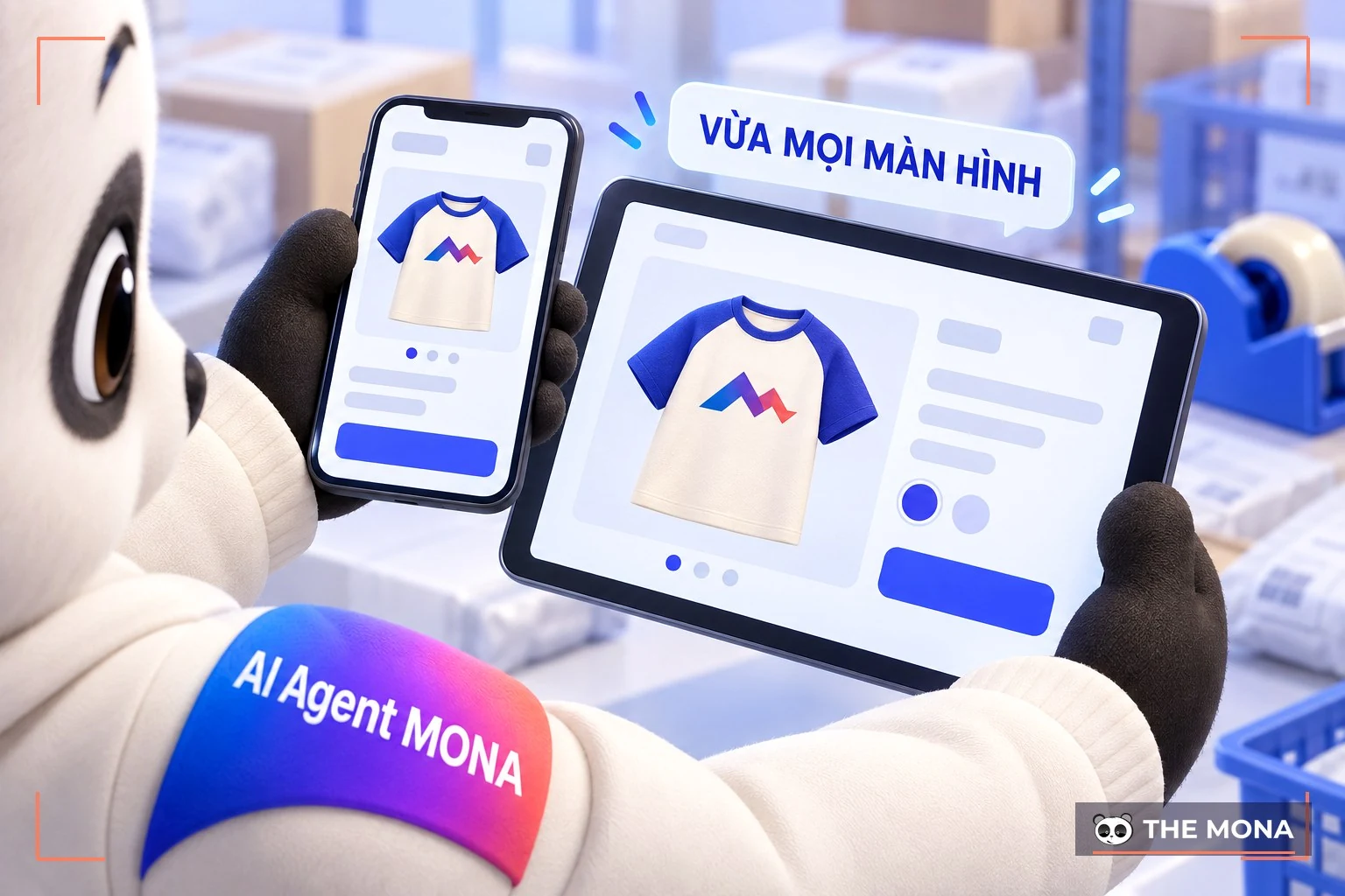 Đảm bảo các hình ảnh quảng cáo sản phẩm tương thích với các thiết bị di động
