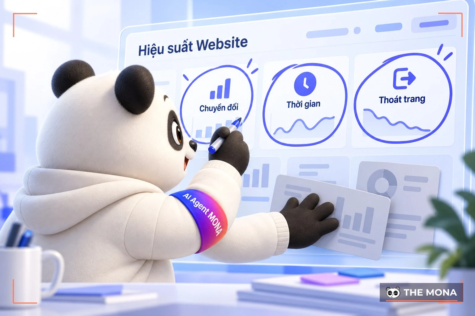 tập trung kiểm tra số liệu mục tiêu của a/b testing