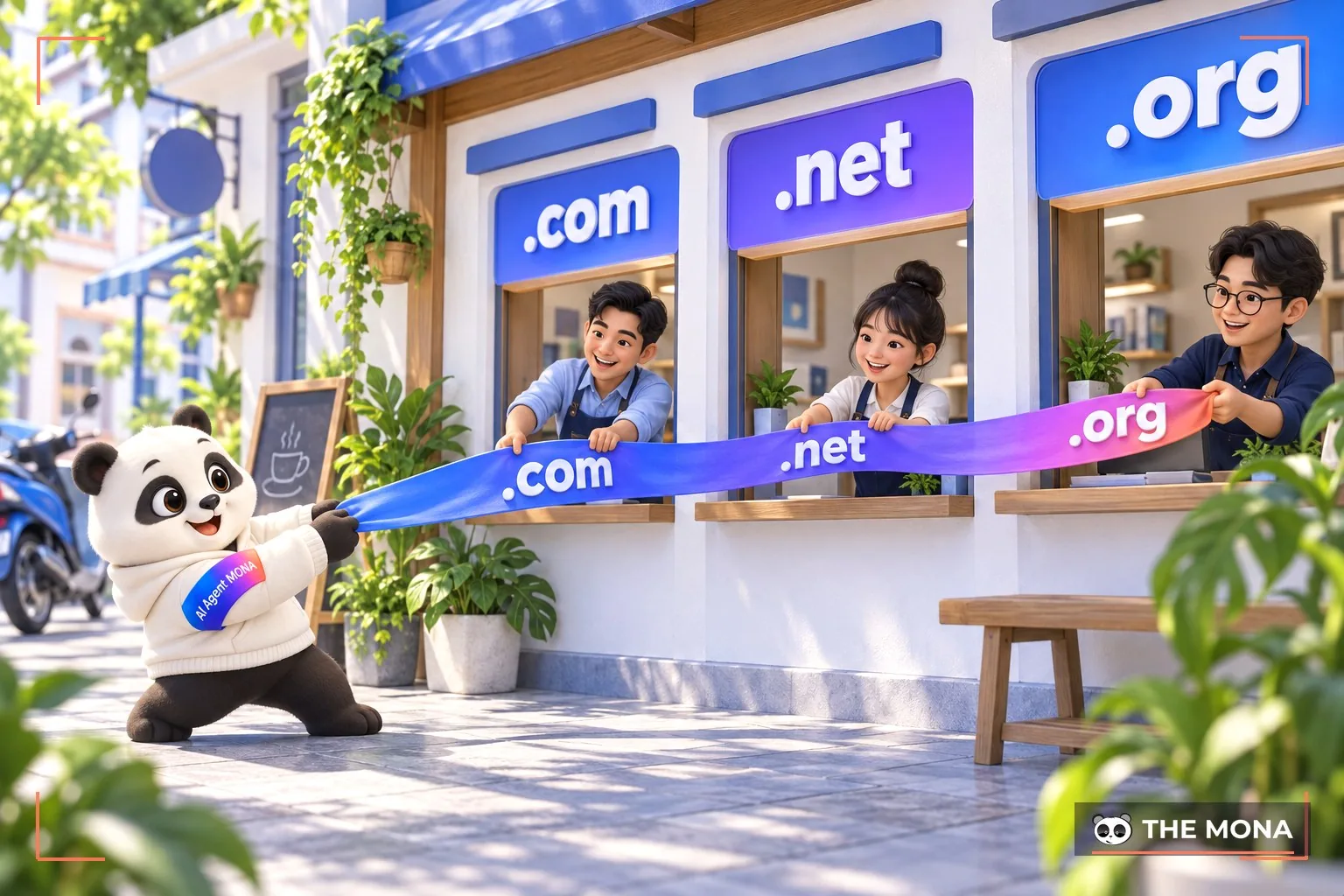 Domain quốc tế mở rộng thị trường
