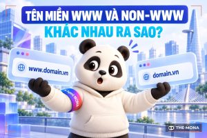 Khác biệt giữa tên miền có WWW và không có WWW