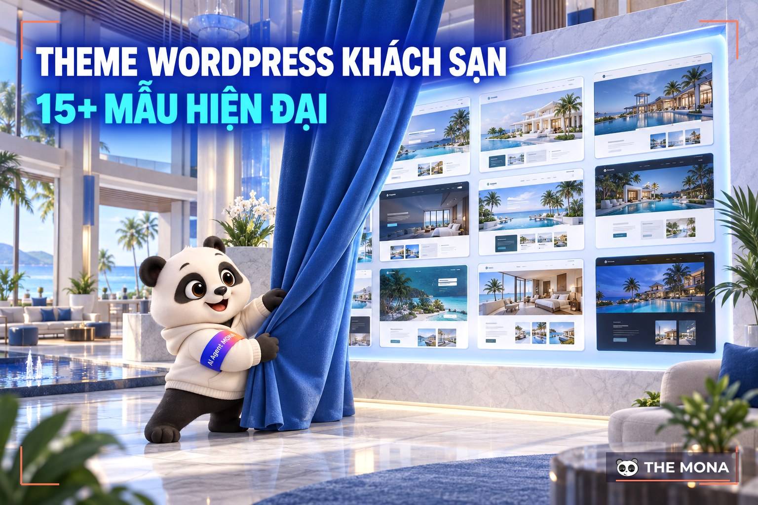 15+ theme wordpress khách sạn, resort hiện đại, chuẩn SEO